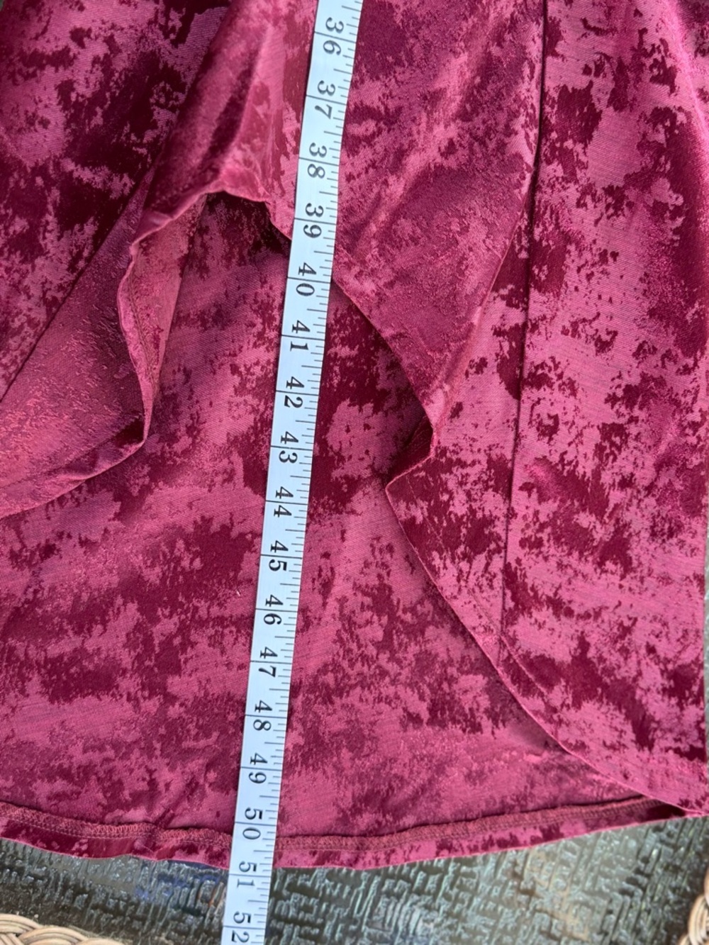 🦋 Vici Strapless Lace Mermaid Gown - Burgundy - Picture 12 of 15